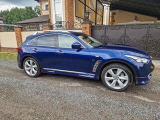 2016 Infiniti QX70, синий, 2880000 рублей, вид 3