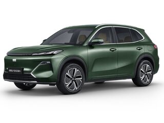 2026 Geely EX5 Гибрид EM-R, зелёный, 3829990 рублей, вид 1