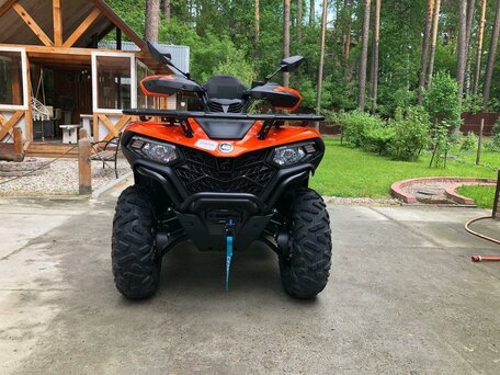 2025 CFMoto CFORCE 450 L, красный, 680000 рублей, вид 4