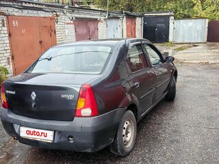 2007 Renault Logan I, чёрный, 150000 рублей, вид 3