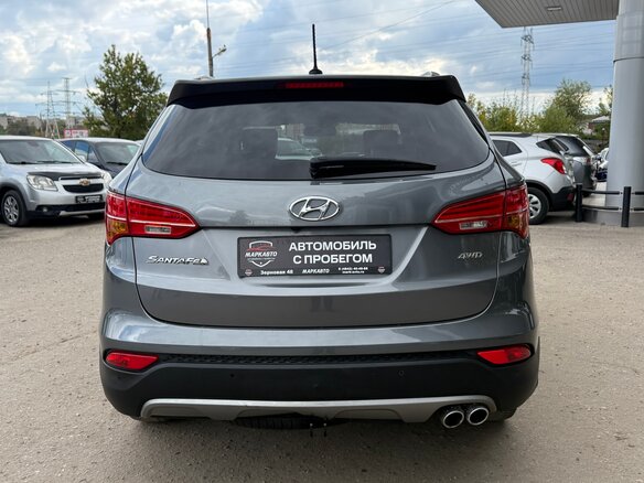 2012 Hyundai Santa Fe III, серый, 1650000 рублей - вид 6