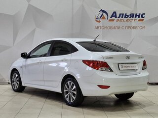 2014 Hyundai Solaris I, белый, 780000 рублей, вид 5