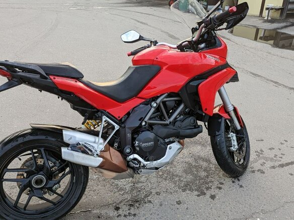 2013 Ducati Multistrada 1200, красный, 700000 рублей - вид 3