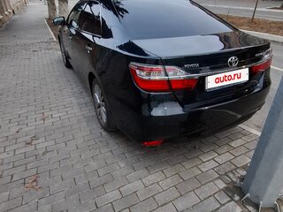 2015 Toyota Camry VII (XV50) Рестайлинг, синий, 2700000 рублей, вид 4
