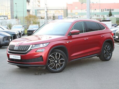 2018 Skoda Kodiaq GT, красный, 3400000 рублей, вид 1