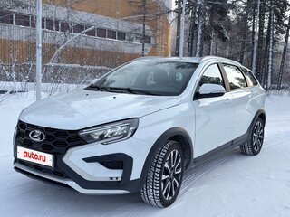 2024 Lada (ВАЗ) Vesta SW Cross I Рестайлинг (NG), белый, 1900000 рублей, вид 1