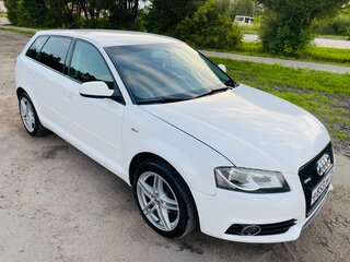 2012 Audi A3 II (8P) Рестайлинг 2, белый, 770000 рублей, вид 3