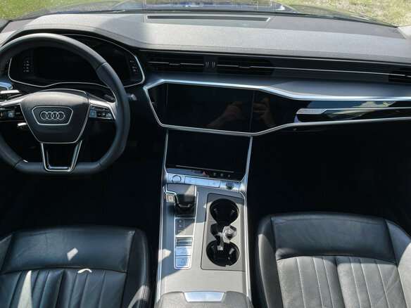 2019 Audi A7 50 TDI II (4K), синий - вид 11