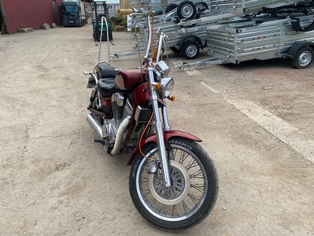 1993 Suzuki Intruder VS 1400, красный, 400000 рублей, вид 2