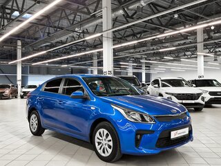 2018 Kia Rio IV, синий, 1349000 рублей, вид 2