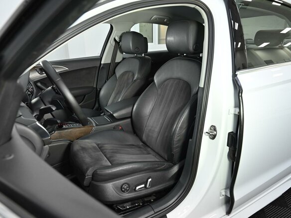 2015 Audi A6 IV (C7) Рестайлинг, белый - вид 9