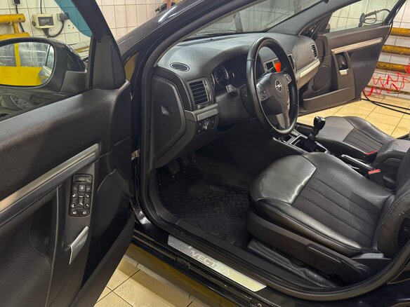 2008 Opel Vectra C Рестайлинг, чёрный, 600000 рублей - вид 7