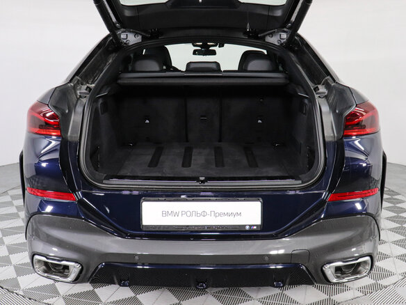 2025 BMW X6 40i III (G06) Рестайлинг, синий, 15380000 рублей - вид 6