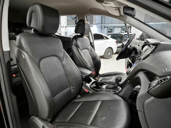 2014 Hyundai Santa Fe III, чёрный - вид 7