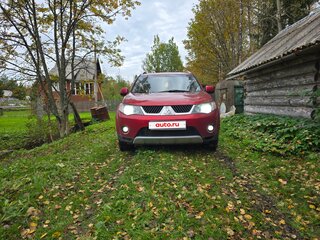 2007 Mitsubishi Outlander II, красный, 750000 рублей, вид 1