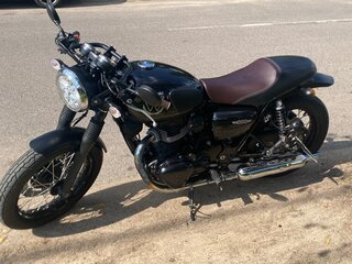 2018 Kawasaki W 800, чёрный, 600000 рублей, вид 2