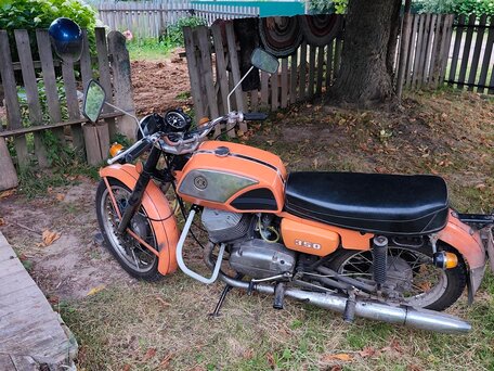 1978 CZ 350, жёлтый, 260000 рублей, вид 2