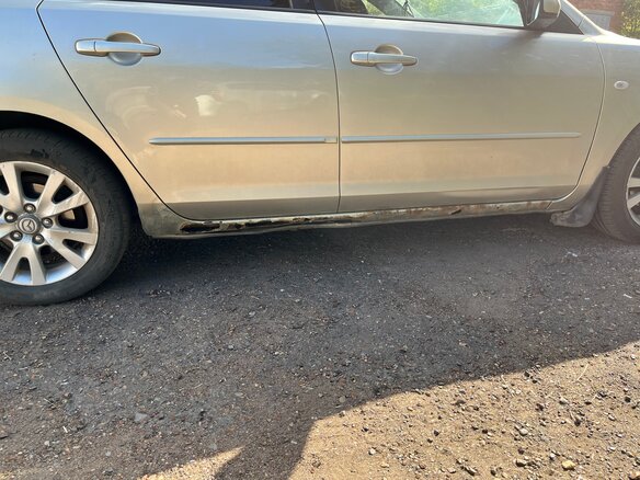 2007 Mazda 3 I (BK) Рестайлинг, золотистый, 349000 рублей - вид 6