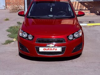 2012 Chevrolet Aveo II, красный, 725000 рублей, вид 3