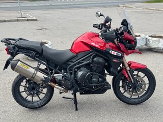 2014 Triumph Tiger Explorer, красный, 700000 рублей, вид 2