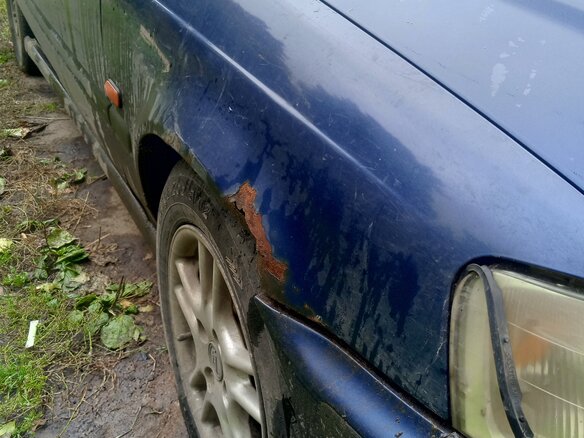 1998 Honda Civic VI Рестайлинг, синий, 90000 рублей - вид 10