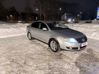 2009 Volkswagen Passat B6, серебристый, 810000 рублей, вид 3