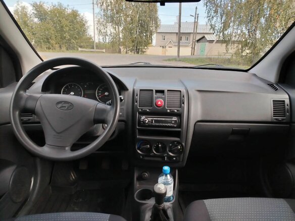 2008 Hyundai Getz I Рестайлинг, красный - вид 10