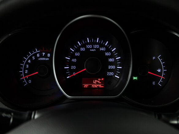 2015 Kia Rio III Рестайлинг, коричневый, 849585 рублей - вид 11