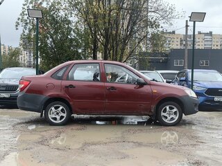 2013 Lada (ВАЗ) Granta I, красный, 189000 рублей, вид 5