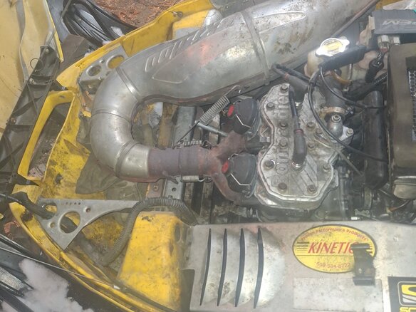 2000 BRP Ski-Doo MXZ 550, жёлтый, 300000 рублей - вид 6