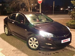 2014 Opel Astra J Рестайлинг, коричневый, 1000000 рублей, вид 1