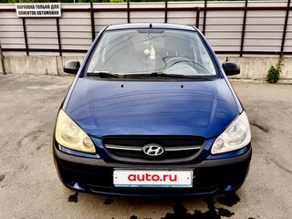 2009 Hyundai Getz I Рестайлинг, синий, 360000 рублей, вид 5