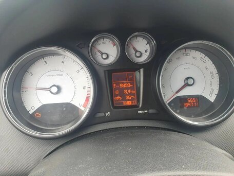 2010 Peugeot 308 I, чёрный, 132000 рублей, вид 4