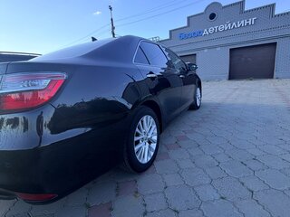 2015 Toyota Camry VII (XV50) Рестайлинг, чёрный, 2082000 рублей, вид 2