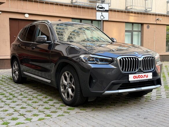 2021 BMW X3 20i xDrive III (G01) Рестайлинг, серый, 5200000 рублей - вид 2