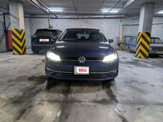 2017 Volkswagen Golf VII Рестайлинг, синий, 1580000 рублей, вид 2