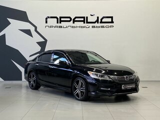 2017 Honda Accord IX Рестайлинг, чёрный, 1789900 рублей, вид 4