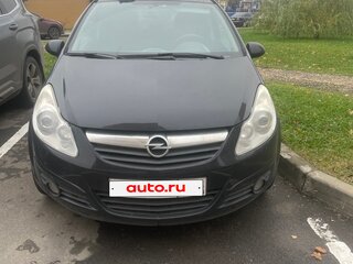 2008 Opel Corsa D, чёрный, 630000 рублей, вид 1