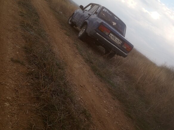 2002 Lada (ВАЗ) 2107, синий - вид 5