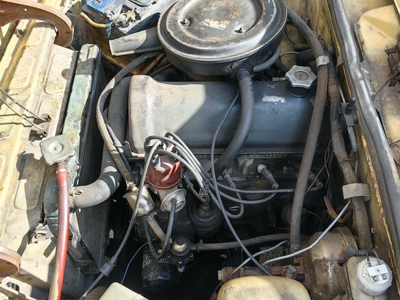 1974 Lada (ВАЗ) 2103, жёлтый - вид 11