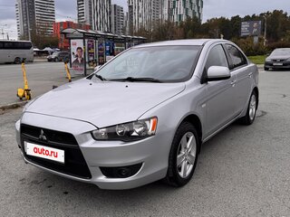 2008 Mitsubishi Lancer X, серебристый, 660000 рублей, вид 2