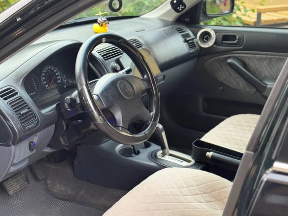 2001 Honda Civic VII, зелёный - вид 4
