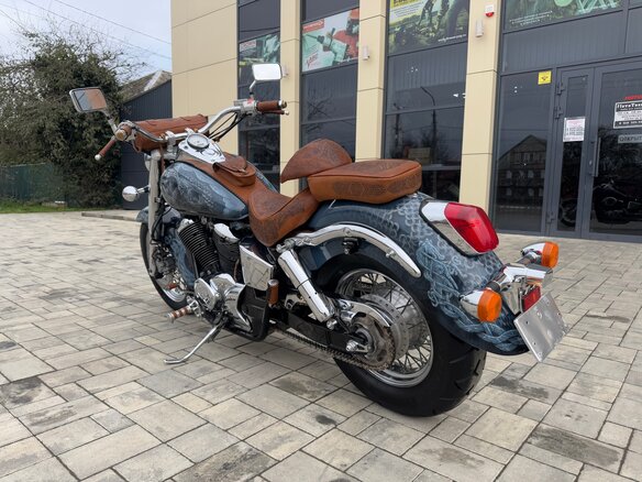 2003 Honda Shadow 750, синий, 690000 рублей - вид 14