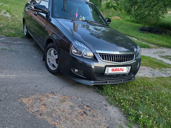 2008 Lada (ВАЗ) Priora I, серый, 415000 рублей - вид 16
