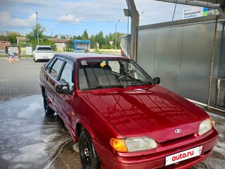2001 Lada (ВАЗ) 2115, красный, 100000 рублей, вид 1
