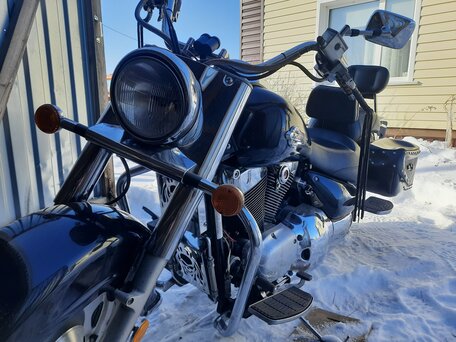 2000 Suzuki Intruder C1500 (VL1500), чёрный, 450000 рублей, вид 3