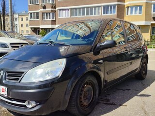 2007 Renault Scenic II Рестайлинг, чёрный, 375000 рублей, вид 1