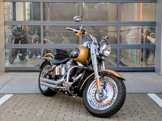 2016 Harley-Davidson Fat Boy, жёлтый, 1690000 рублей, вид 1
