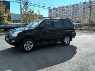 2006 Toyota Land Cruiser Prado 5-speed 120 Series, чёрный, 1900000 рублей, вид 2