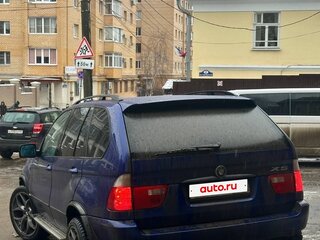 2000 BMW X5 4.4i I (E53), синий, 1150000 рублей, вид 4